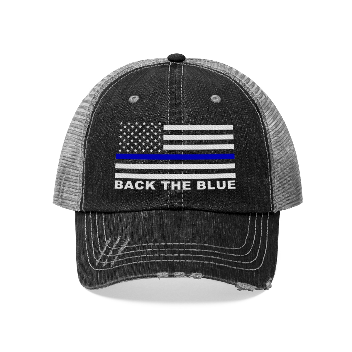 USA Made Mesh Back Hat Navy